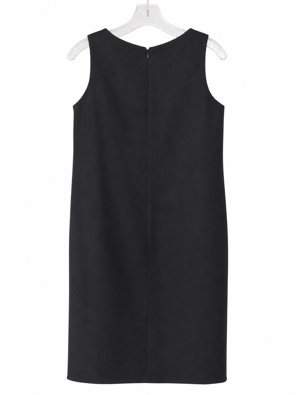 Talbots Black Sleeveless Shift Dress